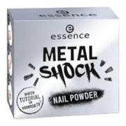 Essence - Metal Shock Nail Powder (argento) - Polvere effetto specchio per unghie