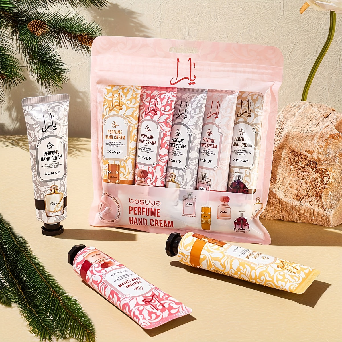 5 Pz CREME MANI E CORPO ARABE