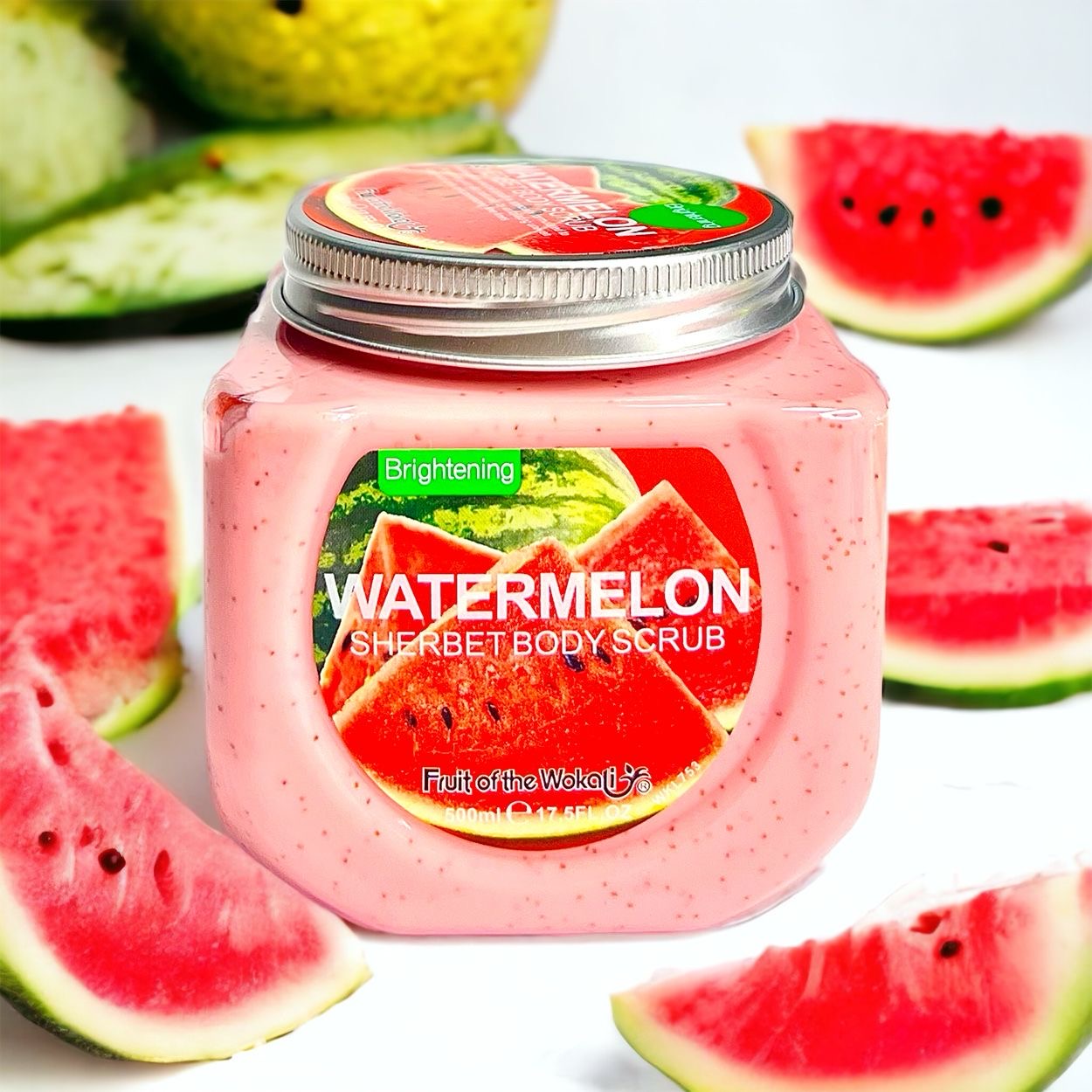BARATTOLO 🫙 SCRUB CORPO ESFOLIANTE SUPER PROFUMATO - ANGURIA 🍉