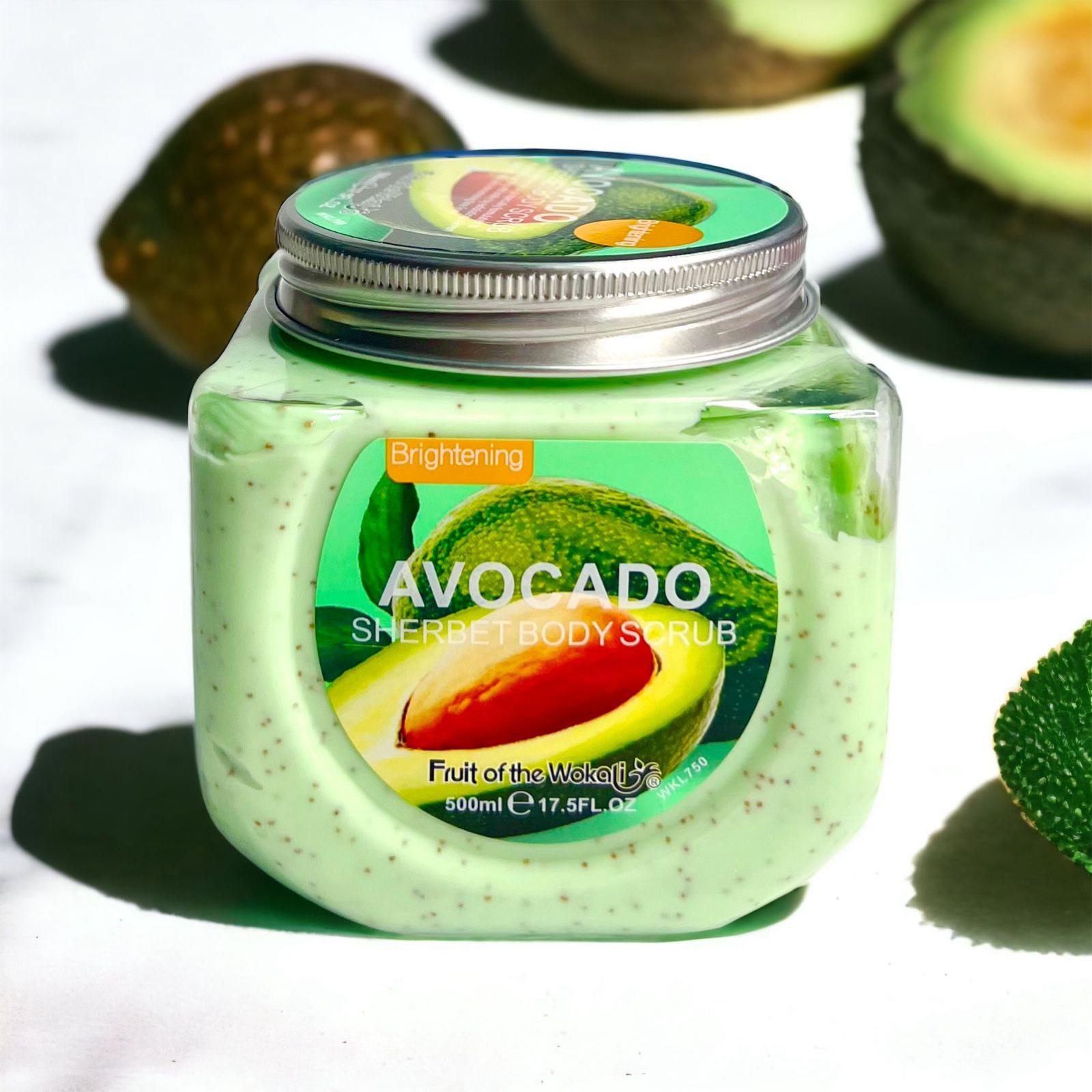 BARATTOLO 🫙 SCRUB CORPO ESFOLIANTE SUPER PROFUMATO -  AVOCADO 🥑