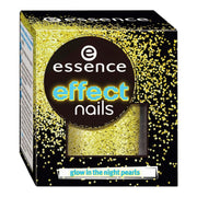 Essence - Effect Nails Glow Pearls - Perline gialle fluorescenti per unghie