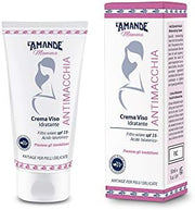 L’Amande - 50 ml - Crema Viso Idratante Antimacchia - SPF15 con Acido Ialuronico